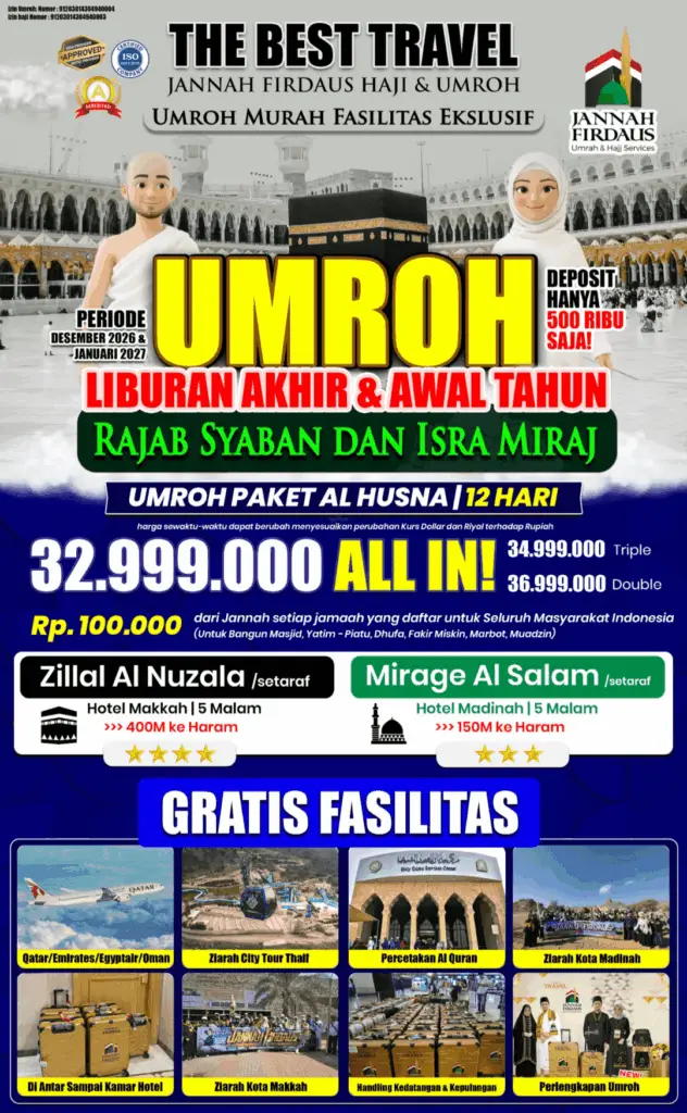 Paket Al Husna – Program 12 Hari